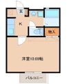 エアフォルク新田東Ⅰ番館の間取り画像