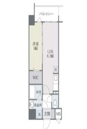 モダンパラッツォ博多surの間取り画像