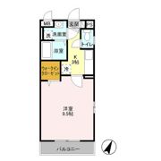 ベルフィーユ吾妻の間取り画像