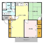アークヒルズ Aの間取り画像
