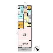 クレール馬橋の間取り画像