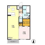 ボナールの間取り画像