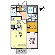 ルクプルFⅡの間取り画像
