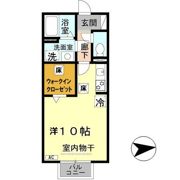 モナリエan(モナリエアン)の間取り画像