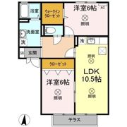 フロリアーデ平野の間取り画像