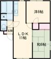 NORTH FIELD弐番館の間取り画像