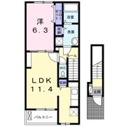 ランド フォレストⅡの間取り画像