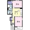 ブローテ さくら Cの間取り画像