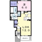 グラン山本Ⅰの間取り画像