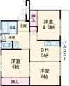 ビレッジハウス不知火2号棟の間取り画像