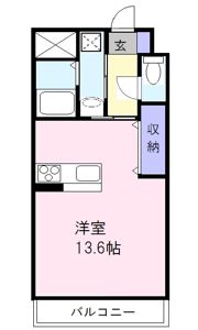 メゾンピエール上浜の間取り画像