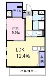 メゾンピエール上浜の間取り画像