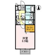 エルクレールESTIの間取り画像