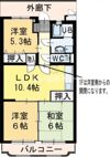 ハーブメゾン賀好の間取り画像
