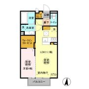 グランマーレMITO Fの間取り画像