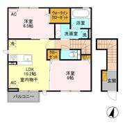 シャルム Cの間取り画像