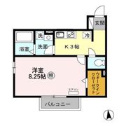 ア･ラ･モード ミシマの間取り画像