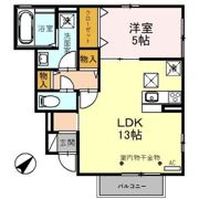 リバーサイド彩の間取り画像