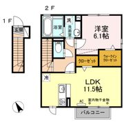 ジー ウィズダム B棟の間取り画像