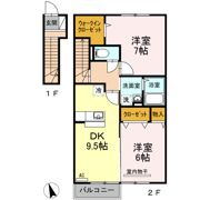 レフア Ⅱの間取り画像