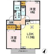 エンブレム伴 A棟の間取り画像