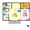 ユニヴェールⅡ B棟の間取り画像