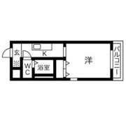 B-RISE元町(旧:ラピッド元町)の間取り画像