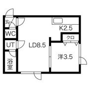 アークコート豊平IIIの間取り画像