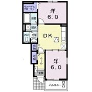 モンシェリー御立Aの間取り画像