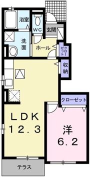 アルマーセンⅡの間取り画像