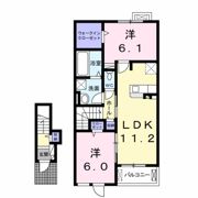 ラブ＆ピーチの間取り画像