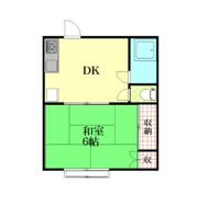 住吉ハイツの間取り画像