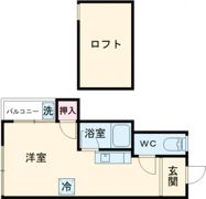 カサブランカ御井の間取り画像