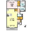 Dーroom小矢部 B棟の間取り画像