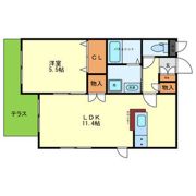 Hebel Maison 長興寺の間取り画像