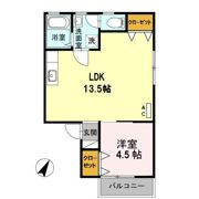 セジュール澤井 B棟の間取り画像