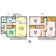 西条東タウンハウス Dの間取り画像