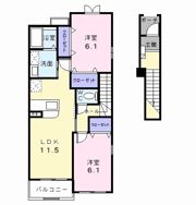 ラフィネの間取り画像
