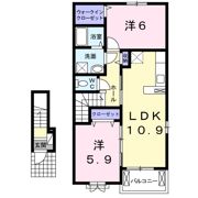 メルヘン イリ－デの間取り画像