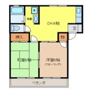 コーポリジェールBの間取り画像