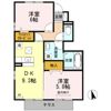ウィットTOJIKI Cの間取り画像