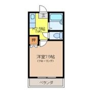 コーポアムールの間取り画像