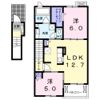 エトワール藤方 Ⅲの間取り画像