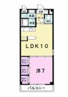 ナリッシュFujisakaの間取り画像