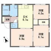 メゾン喜多川 E棟の間取り画像
