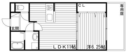 MISTRAL姫路南の間取り画像