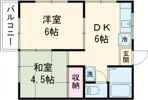 二葉荘の間取り画像