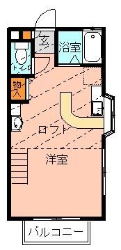 ベルメゾン伍番館の間取り画像