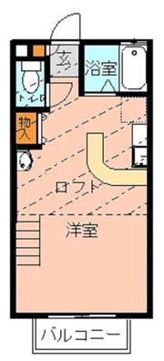 ベルメゾン弐番館の間取り画像