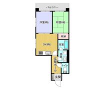 アローハイツ越谷の間取り画像